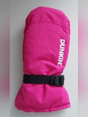 New Official Dunkin Donuts Pink Glove Promo Limited Edition Size M/L  Ad 2026